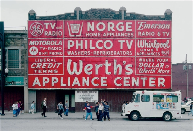 Former Werth Appliance center, now First Baptist Church of Hammond, State Street, Hammond, Ind. by Camilo Jose Vergara